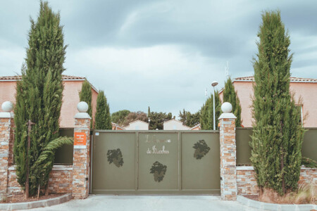 L'entrée de la résidence